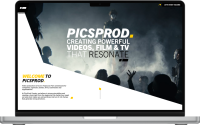 testCréation de site internet avec WordPress pour Picsprod