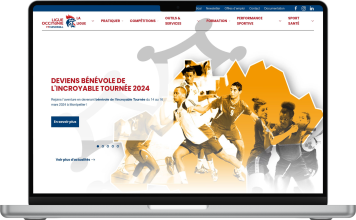 testRefonte du site de la Ligue Occitanie de Handball avec Joomla